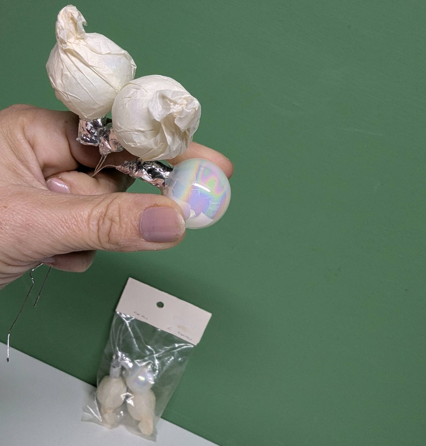 Vintage Iridescent Glass Ball Picks New Old Stock Quirks!