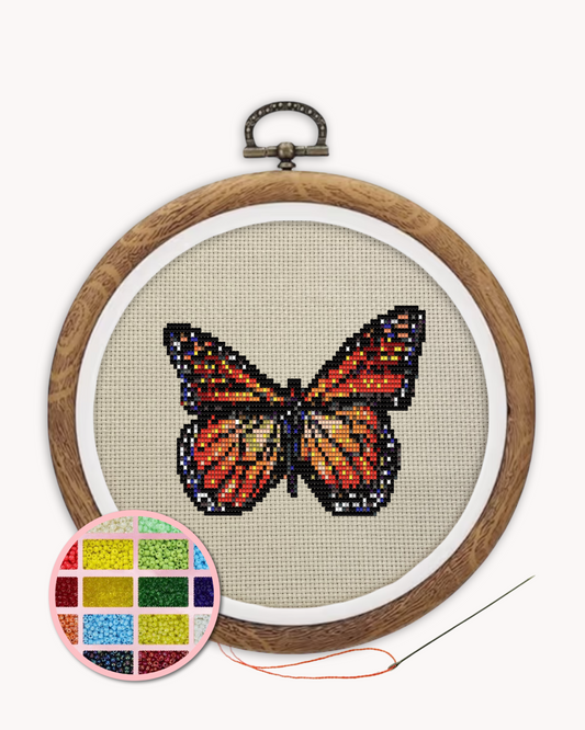 Monarch Beaded Art Kit ( L 5 inch )