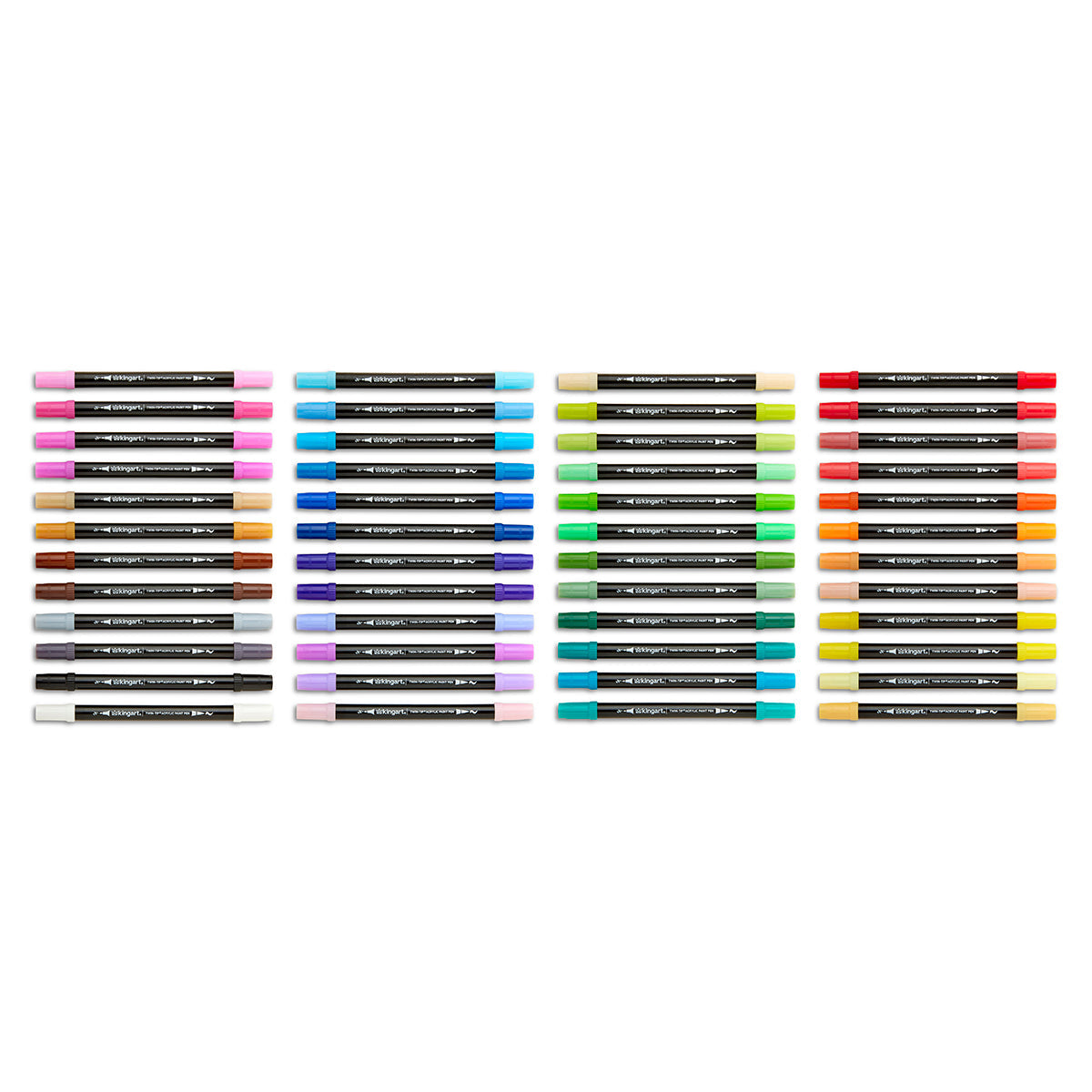 Dual Tip Acrylic Paint Pens - 48 Colors