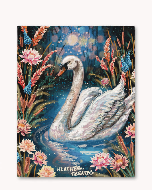 Serenity Swan Print