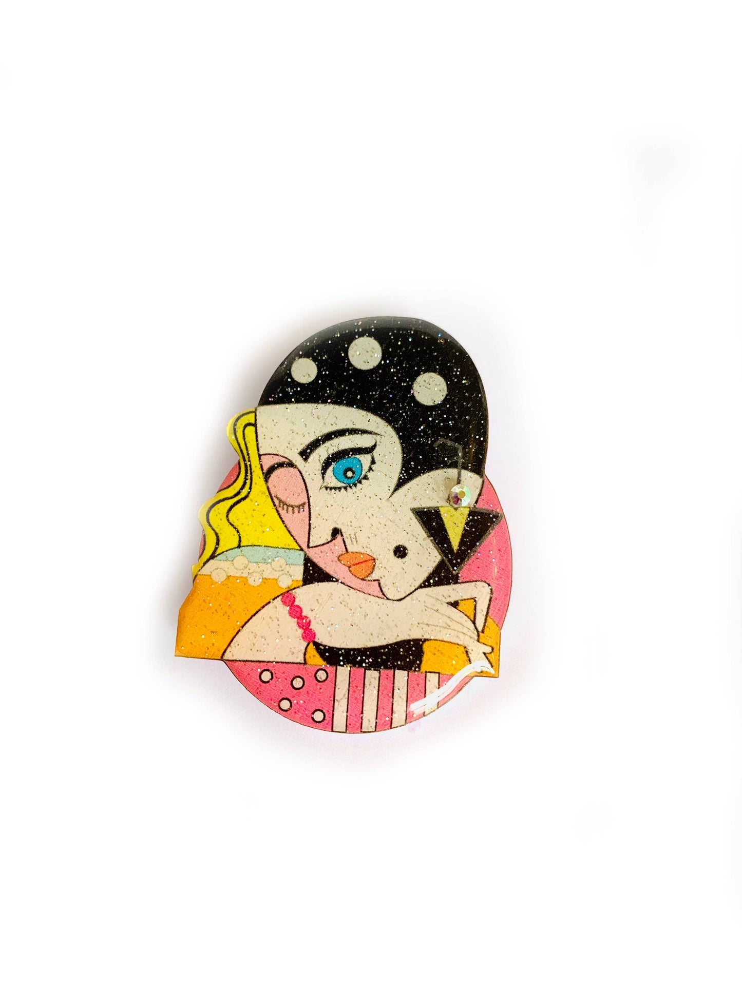 The Glamour Girl Brooch by Rosie Rose Parker Quirks!