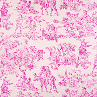 French Toile Inspired Cocktail Napkin