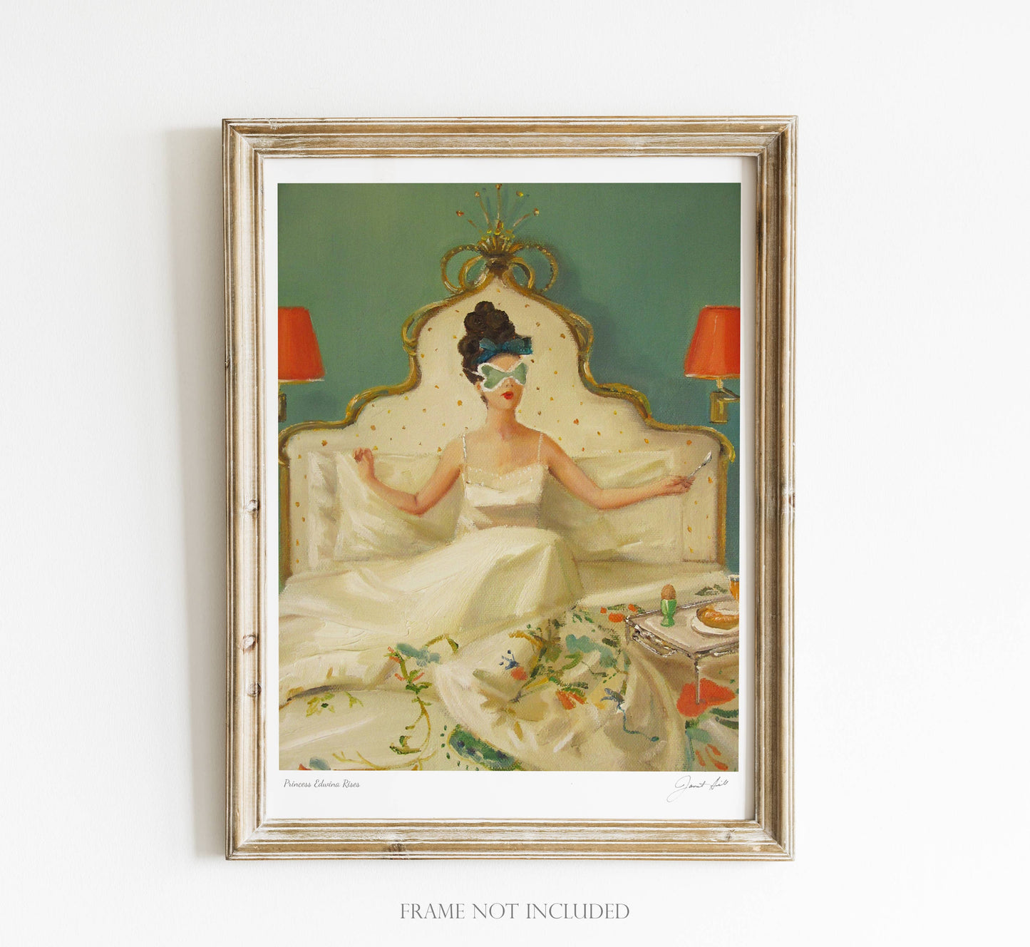 Princess Edwina Rises Art Print - 8.5" X 11" Quirks!