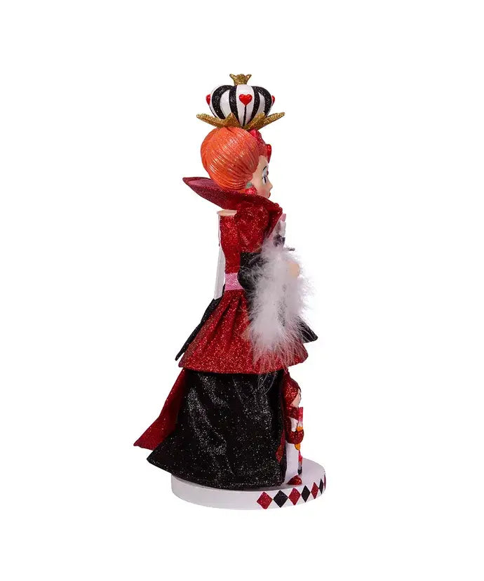 17.5"HOLLYWOOD QUEEN OF HEART NUTCRACKER