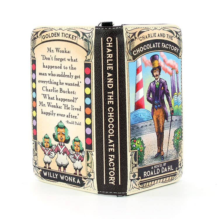 Charlie and the Chocolate Factory Book Wallet Wristlet Quirks!