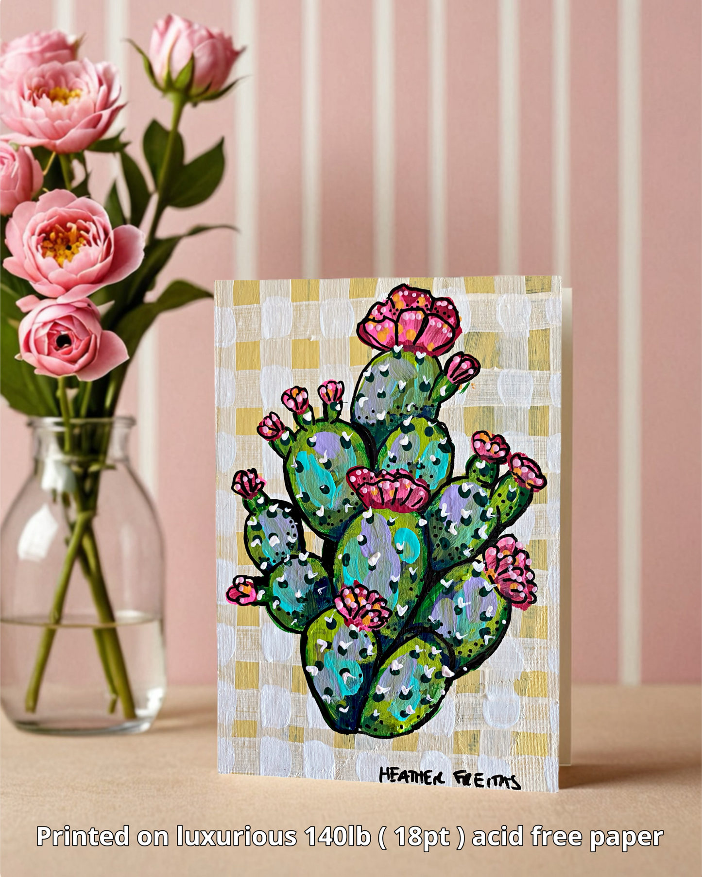 Cactus - Greeting Card / Fine Art Print