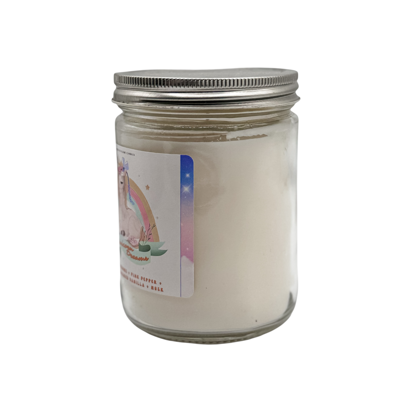 Unicorn Dreams – 7 oz Candle Moth to Flame Candles