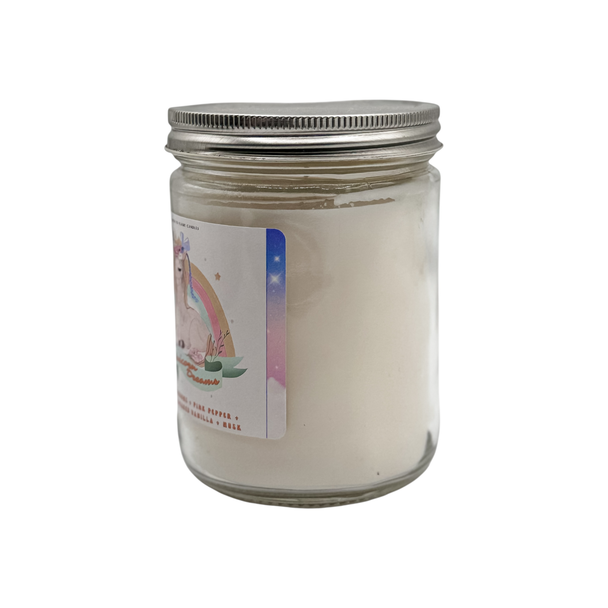 Unicorn Dreams – 7 oz Candle Moth to Flame Candles