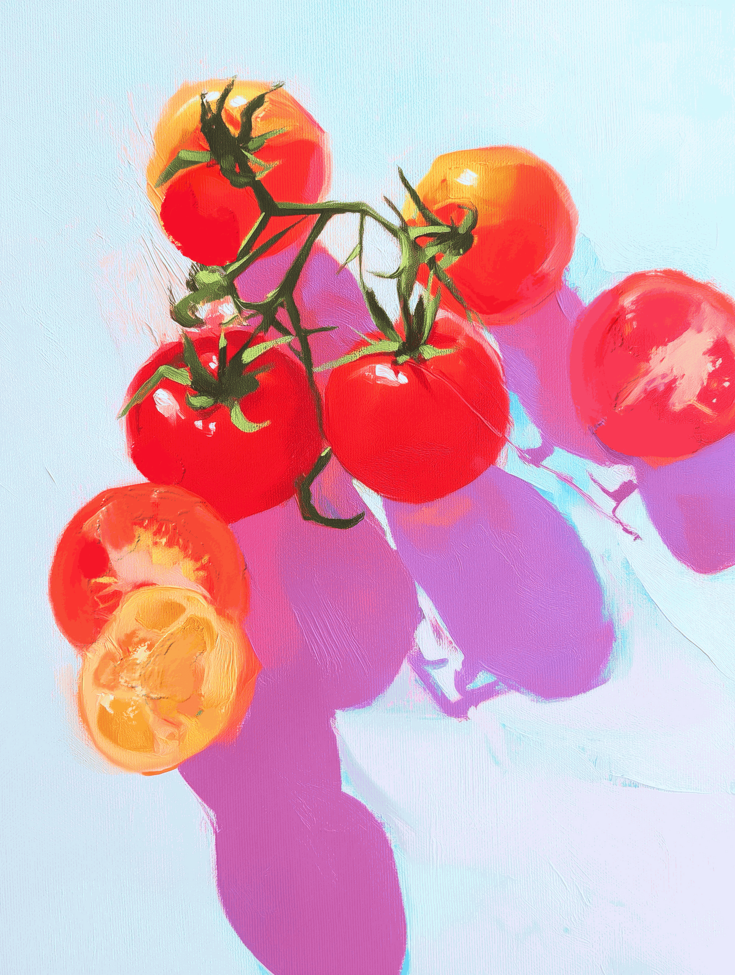 Original Acrylic Painting on Stretched Canvas – 24” x 30”