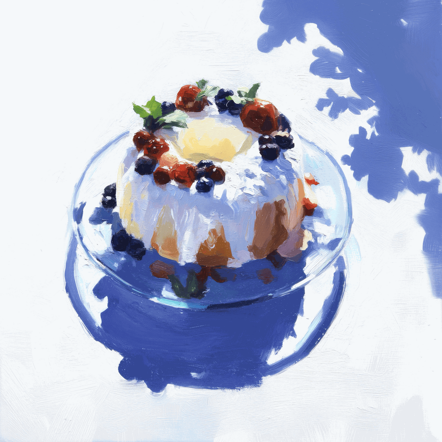 Bundt Cake Study - Original Painting