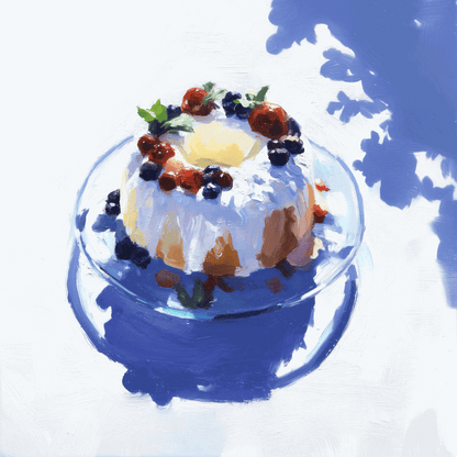 Bundt Cake Study - Original Painting