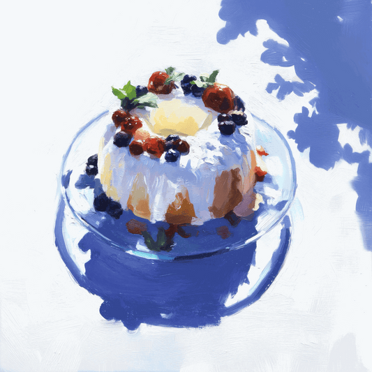 Bundt Cake Study - Original Painting