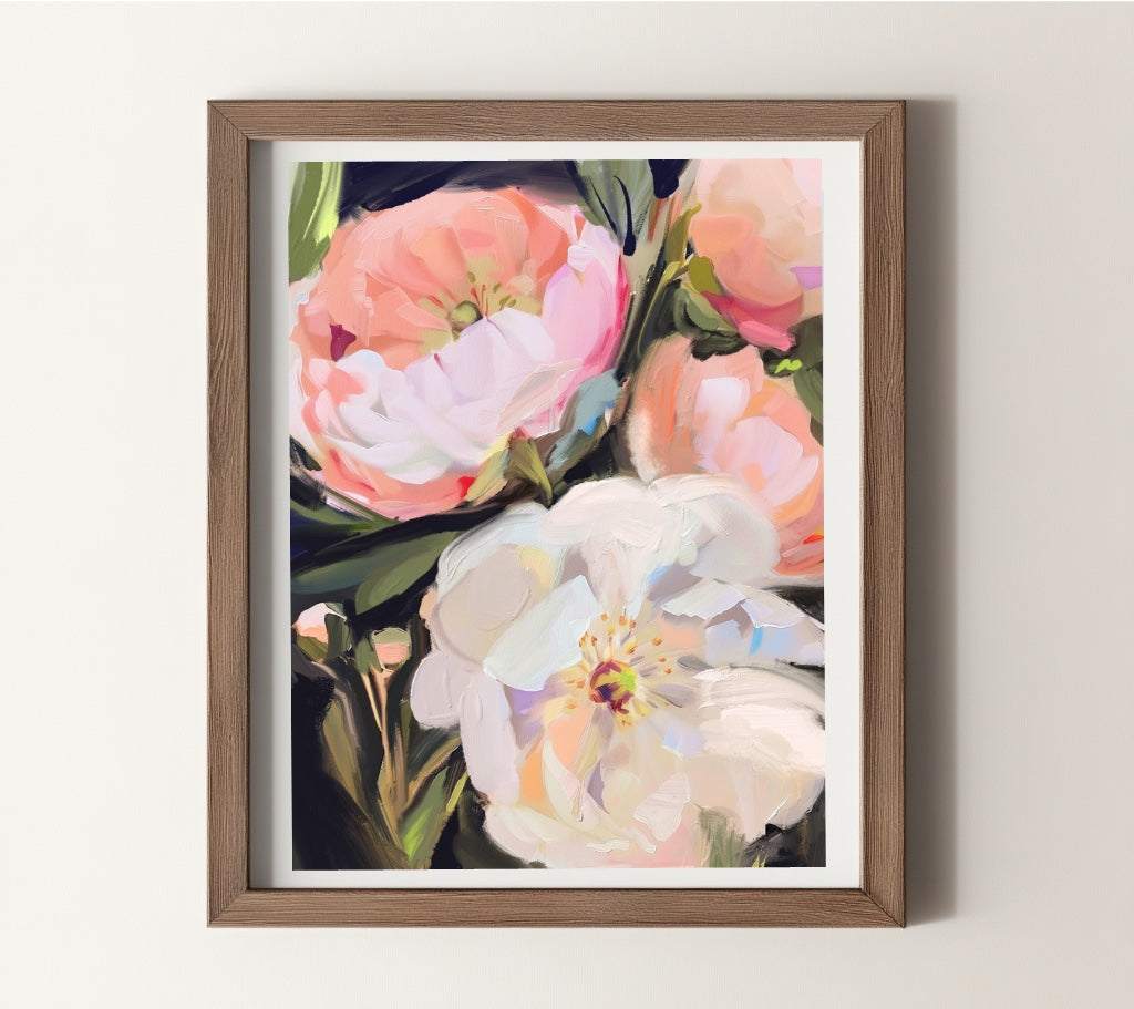 A Soft Blooming - Original Painting