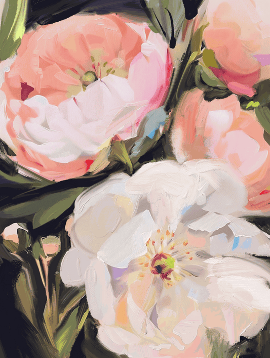 A Soft Blooming - Original Painting