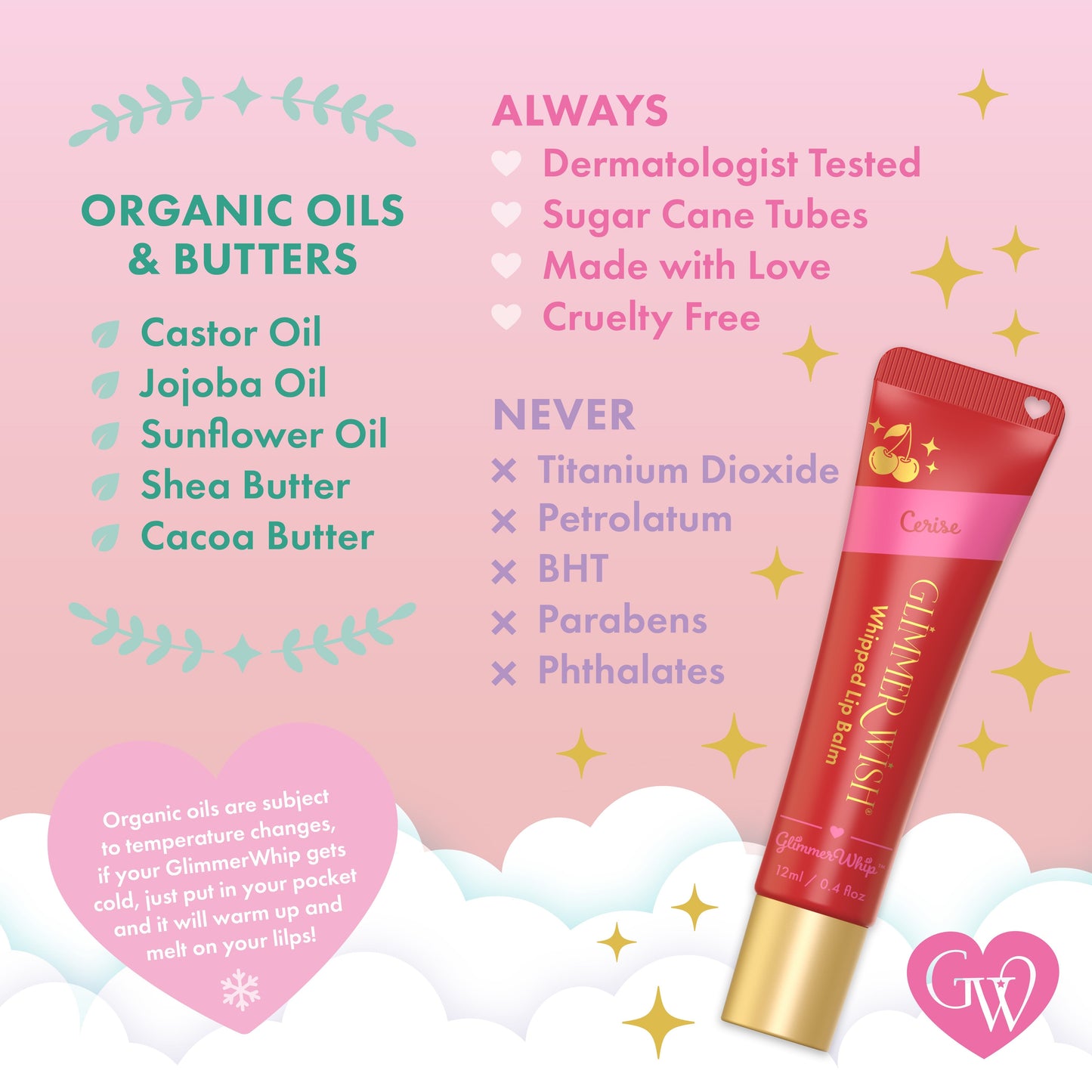 Glimmer Whip - Whipped Lip Balm