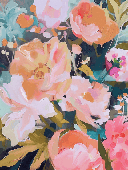 Among the Blossoms - Original Painting