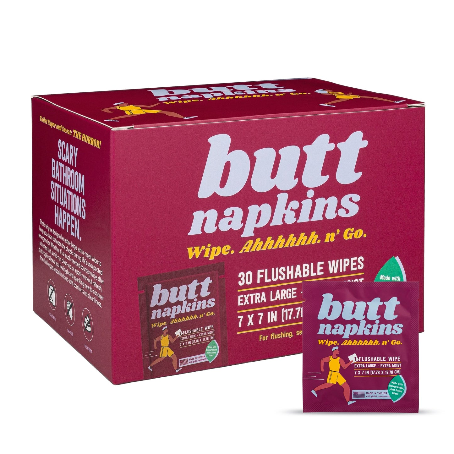 BUTT NAPKINS