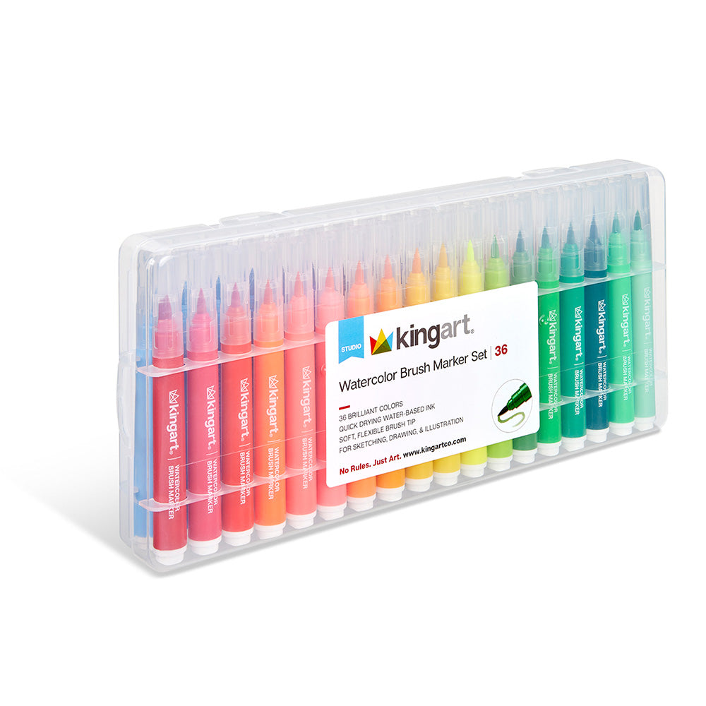 Coloring Brush Markers 36 Colors