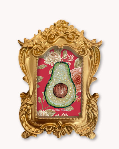 Avocado - Mini framed print