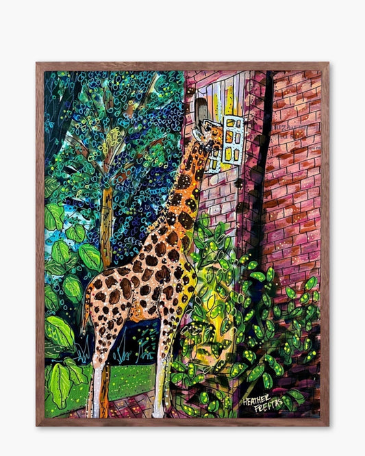 Twilight Snack Giraffe Print