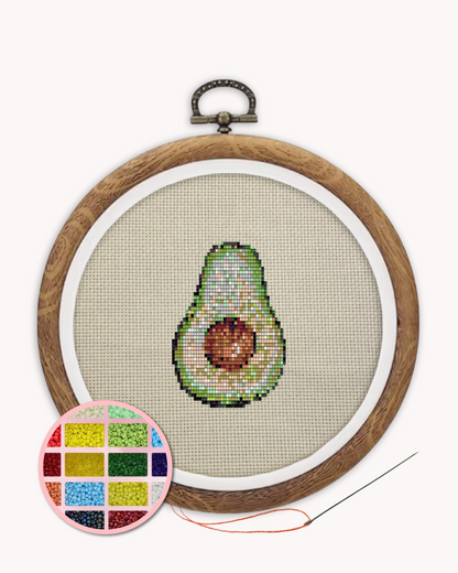 Avocado Beaded Art Kit ( S 3 inch )