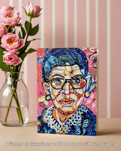 RBG Butterfly - Greeting Card / Fine Art Print