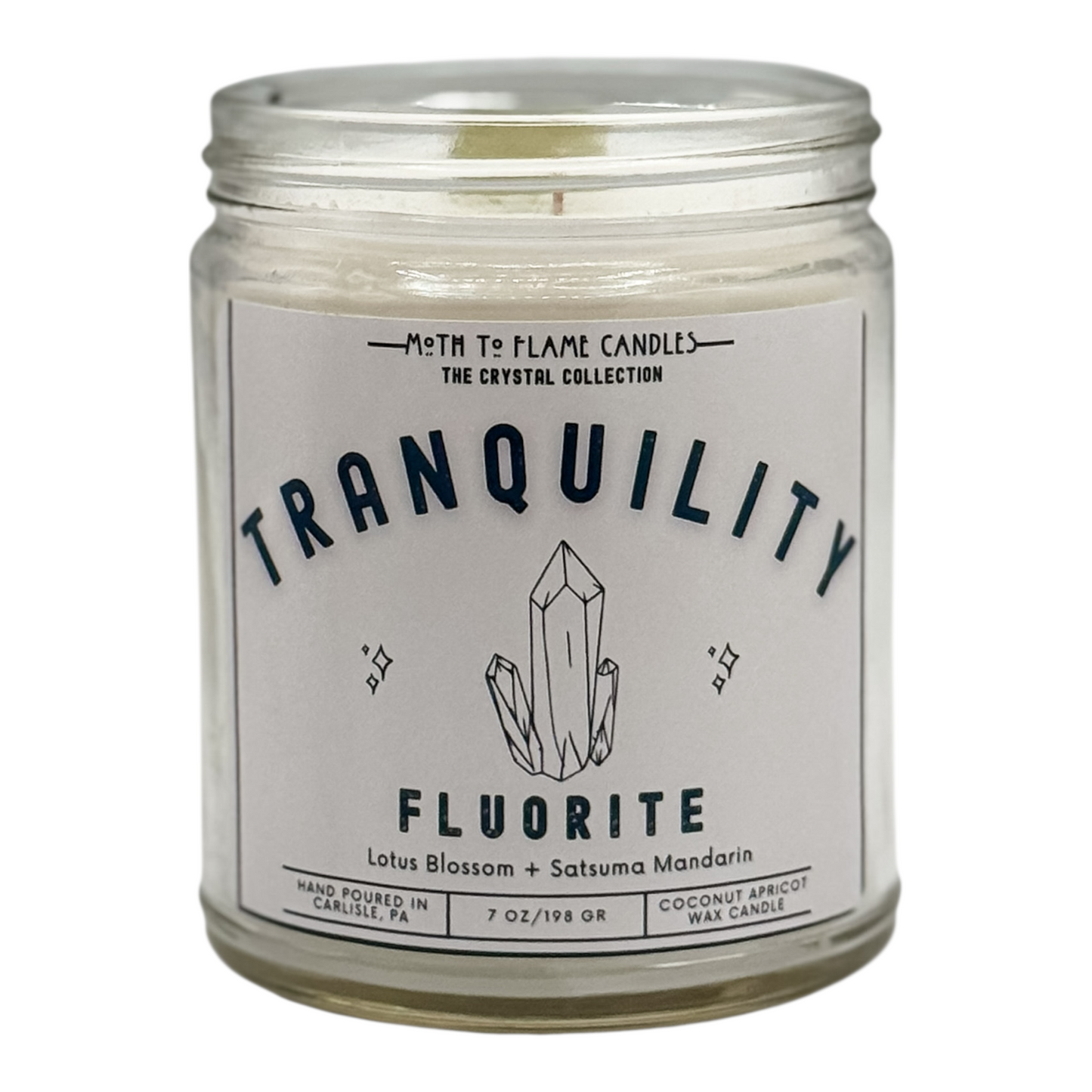 Tranquility – 7 oz Candle Moth to Flame Candles