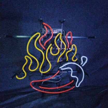Fire BBQ Pepper Neon Signs Neon Signs Land