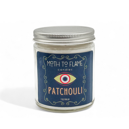 Patchouli – 7 oz Candle Moth to Flame Candles