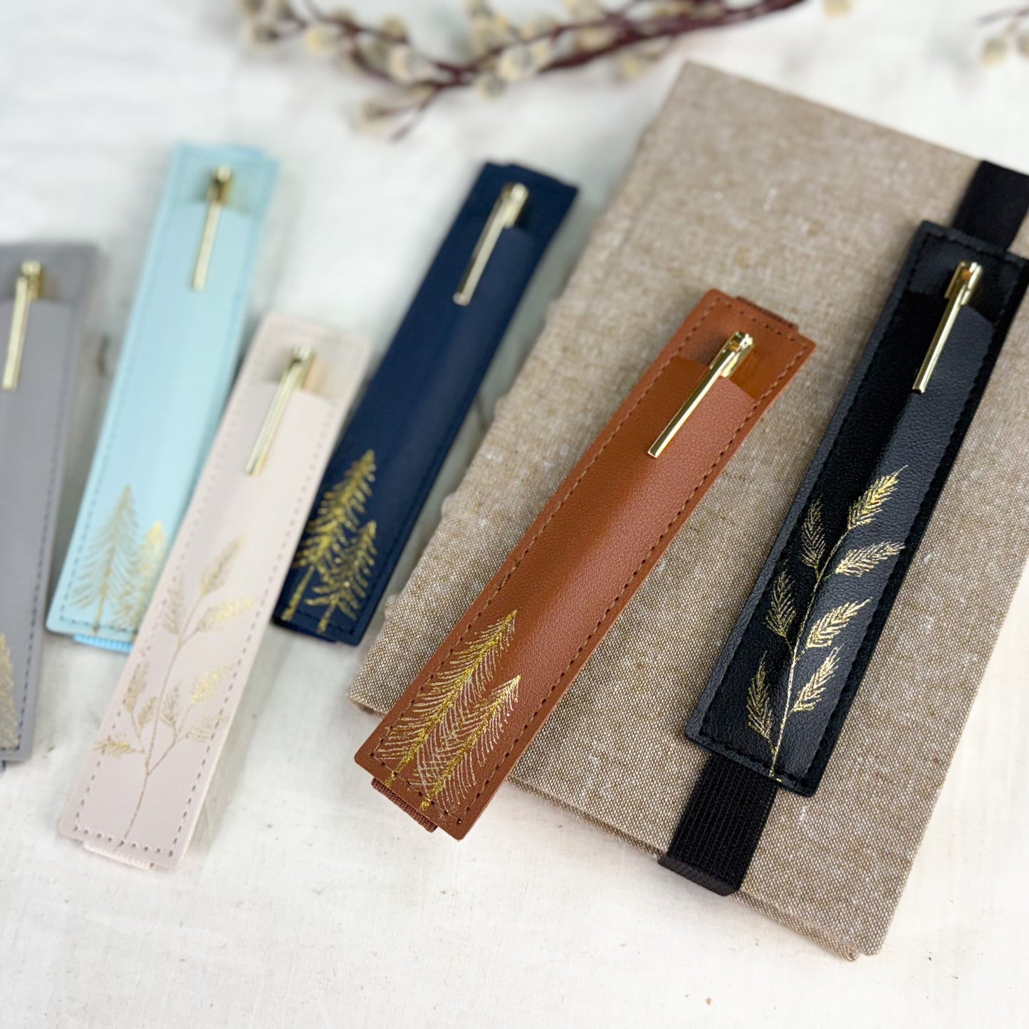 Elastic Pen Holder-Trees