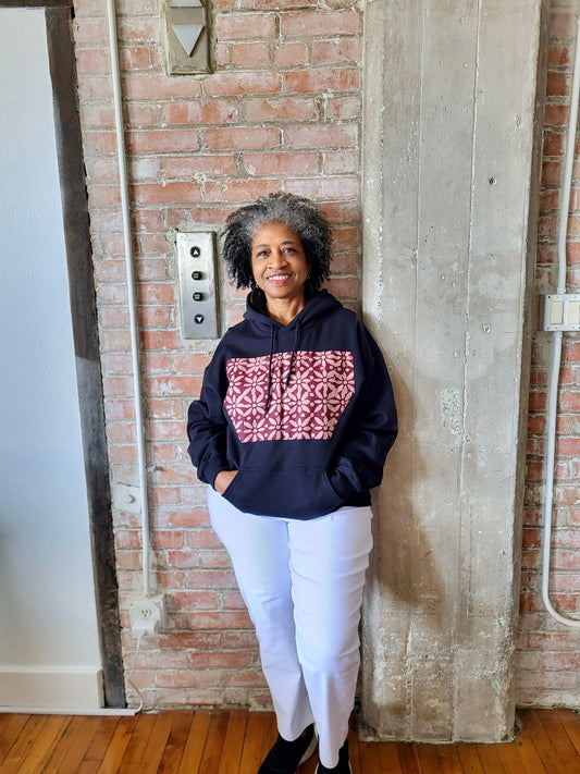 Batik Unisex Hoodie - Creative Freedom Collective