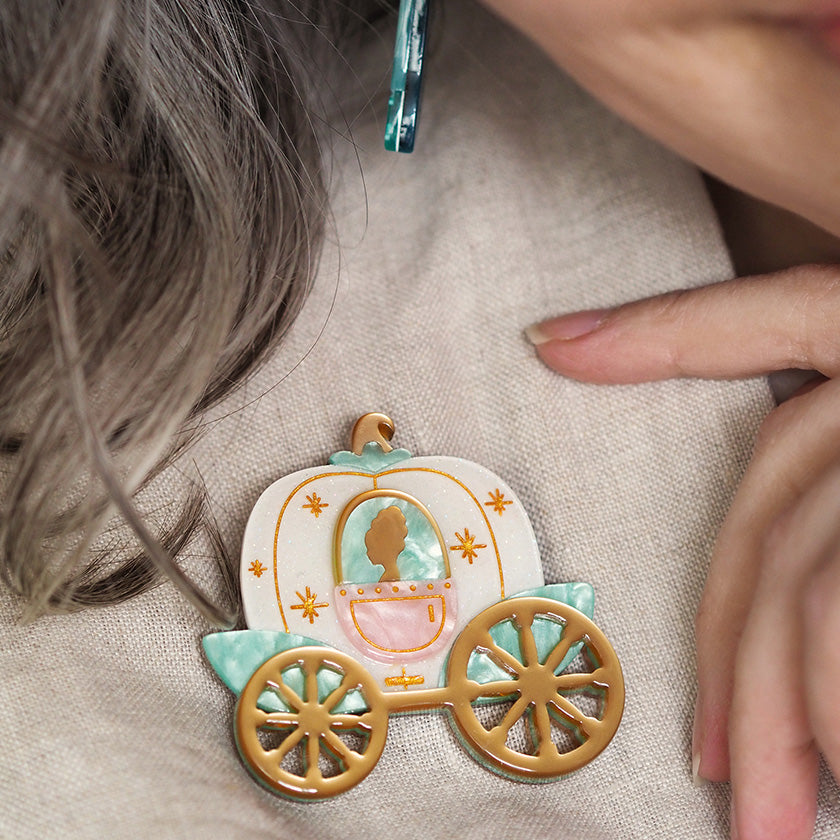 Til Midnight Cinderella Brooch by Erstwilder x Pete Cromer Quirks!