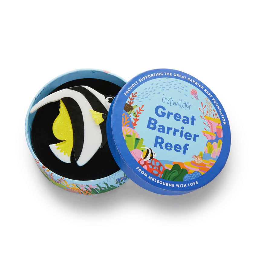 Bannerfish Brooch FREE GIFT With $95 PURCHASE by Erstwilder Quirks!