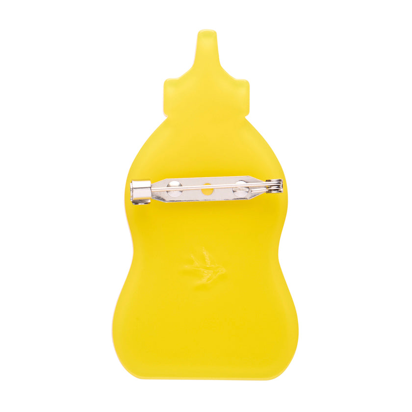Mustard Moments Brooch by Erstwilder Quirks!
