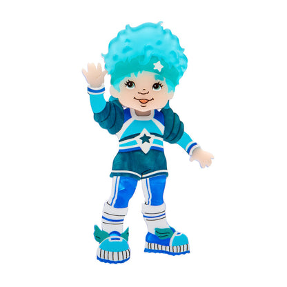 Buddy Blue Brooch Rainbow Brite x Erstwilder