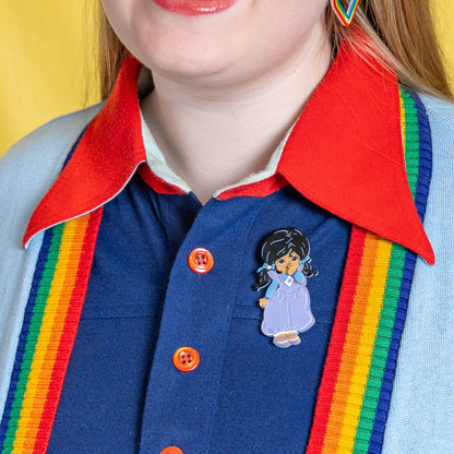Indigo Brooch Rainbow Brite x Erstwilder
