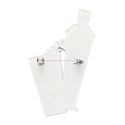 Opa! Ouzo Brooch by Erstwilder