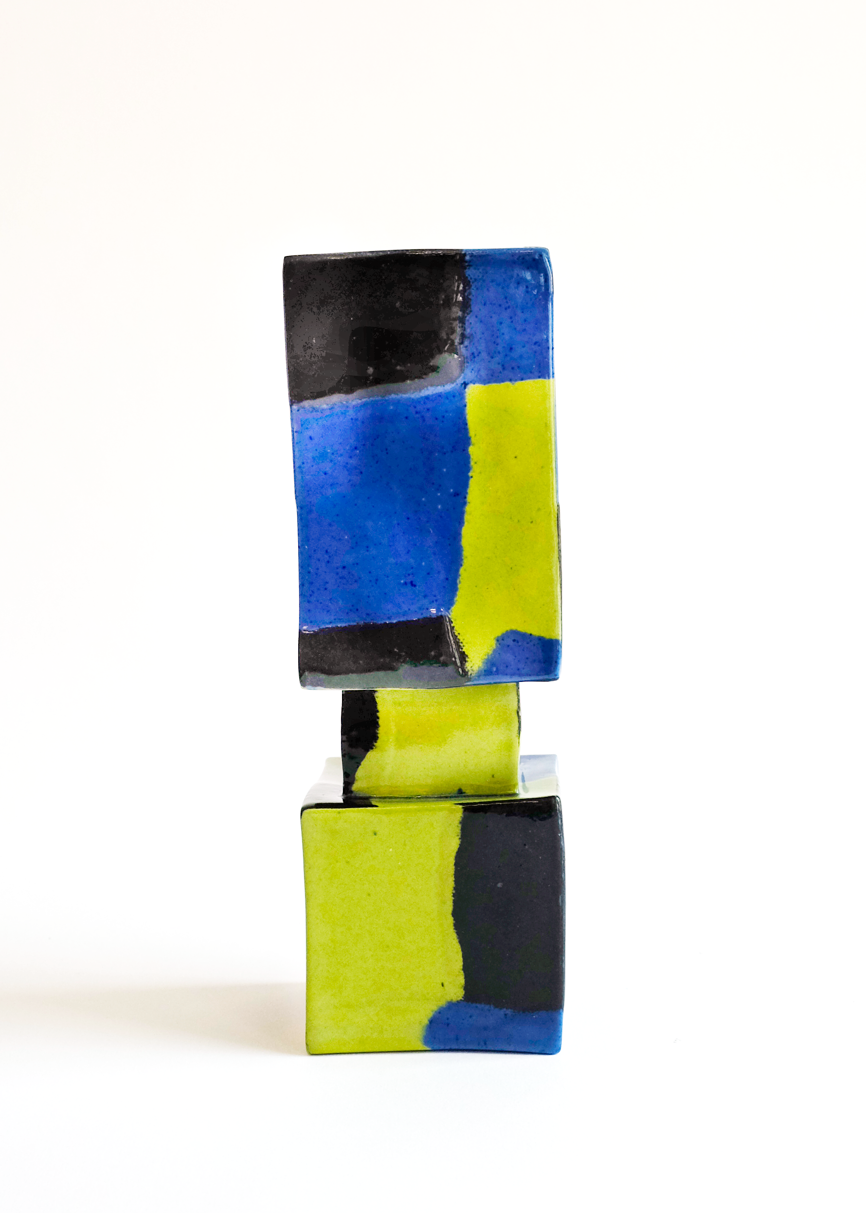 Squared Vase Short rust designs