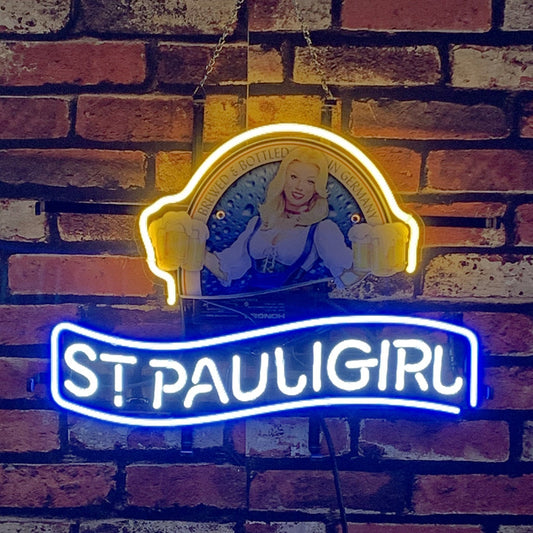 Germany St Pauli Girl Beer Neon Signs Neon Signs Land
