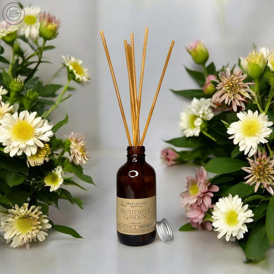 Butterfly Garden - REED DIFFUSER Moon Water Apothecary
