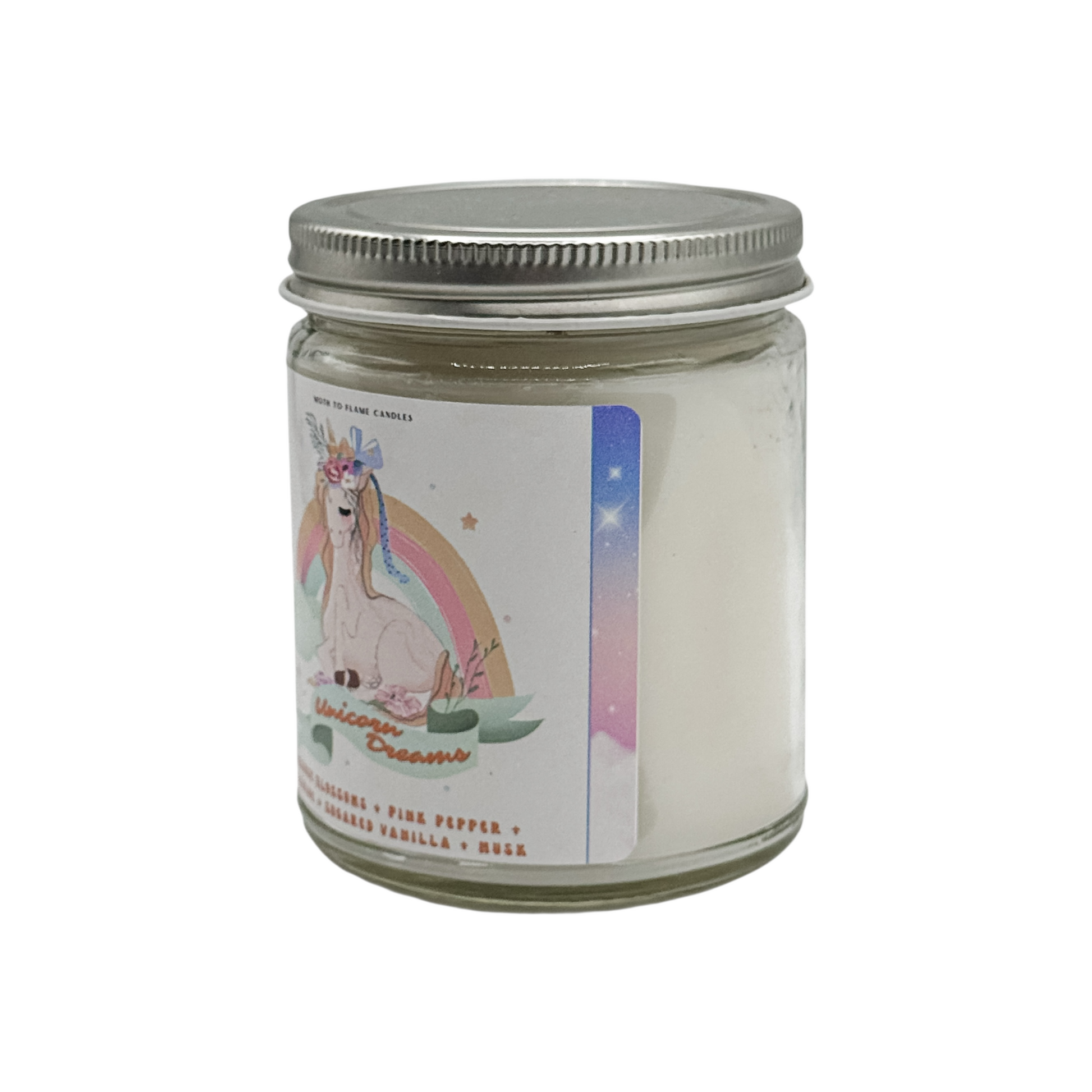 Unicorn Dreams – 7 oz Candle Moth to Flame Candles