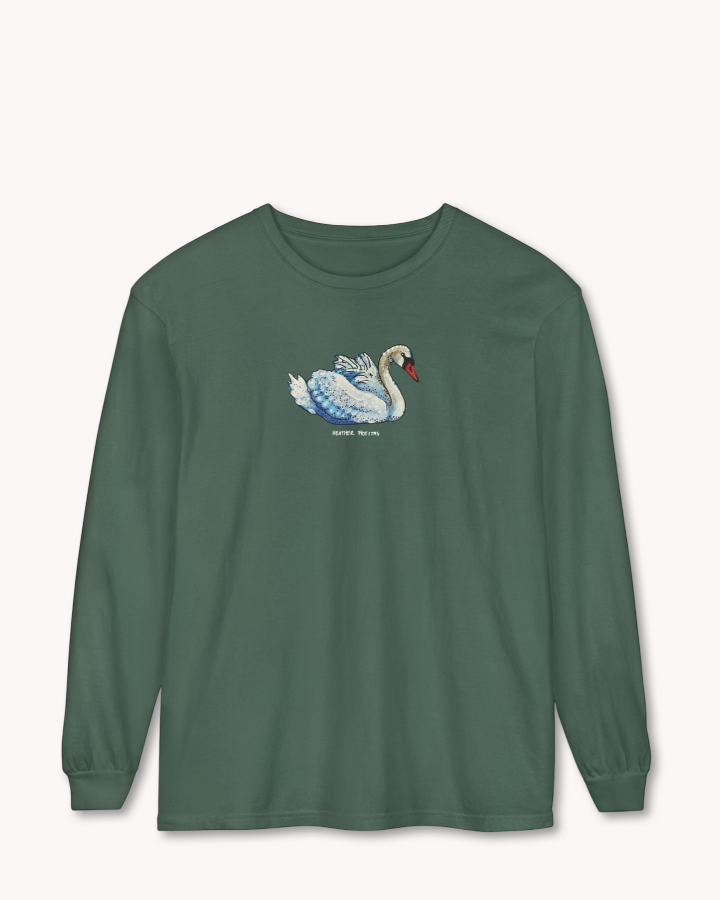 Swan Long Sleeve T-Shirt