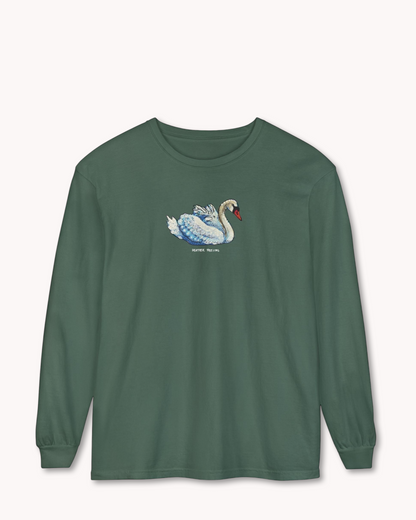 Swan Long Sleeve T-Shirt