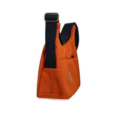 Crossbody Crescent Bag - Canvas Shoulder Bag for Women