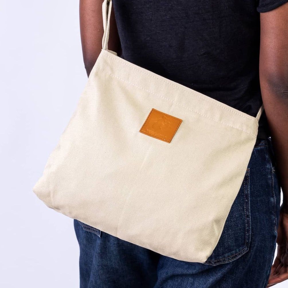 The Mini Amani Canvas Crossbody Bag Unisex