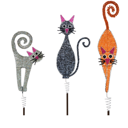 Cat Garden Stake