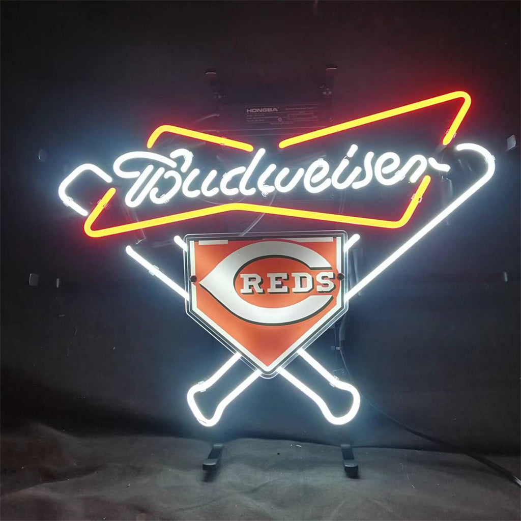 Cincinnati Reds Budweiser Neon Signs Light Neon Signs Land