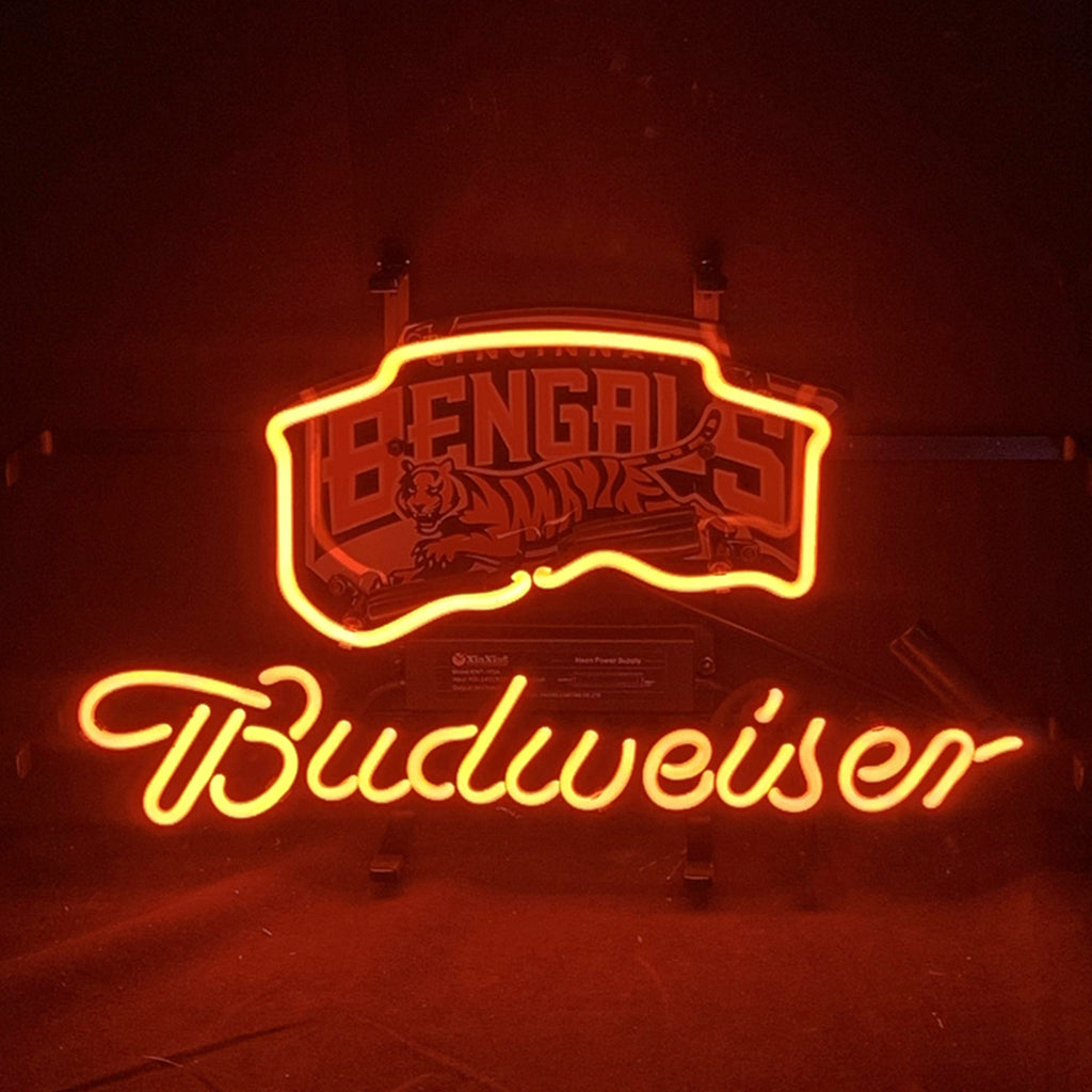 Cincinnati Bengals Budweiser Neon Signs Neon Signs Land