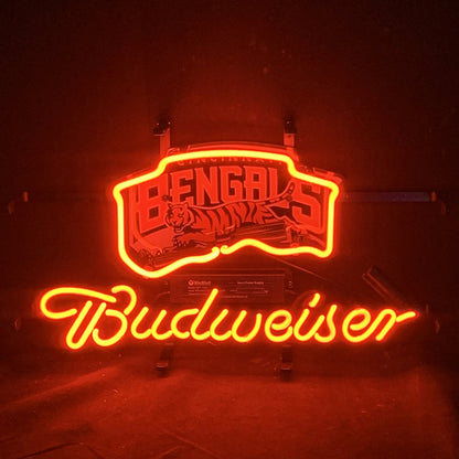 Cincinnati Bengals Budweiser Neon Signs Neon Signs Land