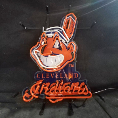 Cleveland Indians Neon Signs Neon Signs Land